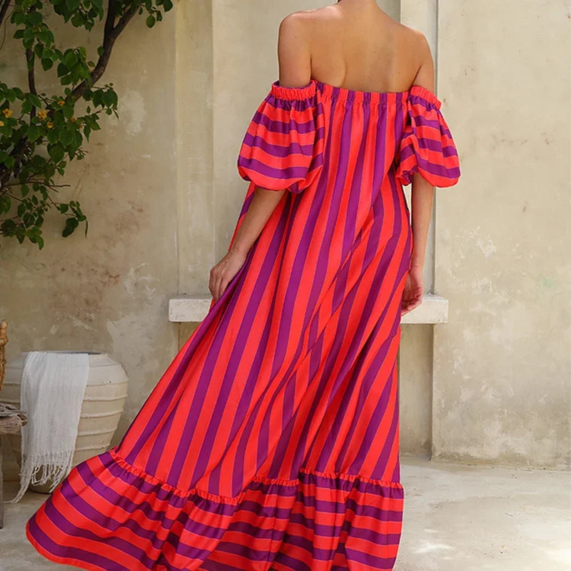 Striped Maxi Dress