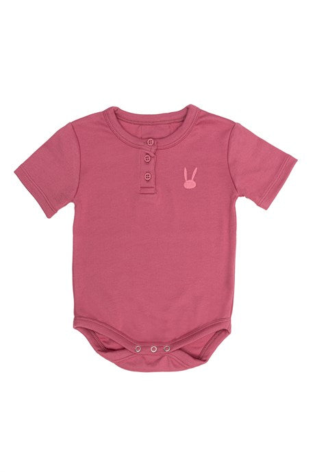 Play Suit Premium - Pink - Short Sleeved