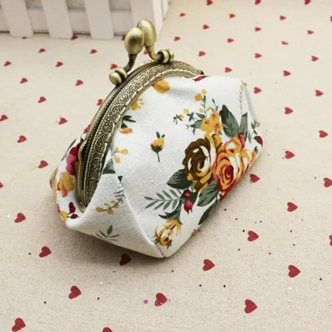 Mini Vintage Flower Purse