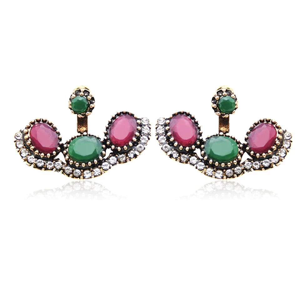 Ethnic Bridal Ring Earrings