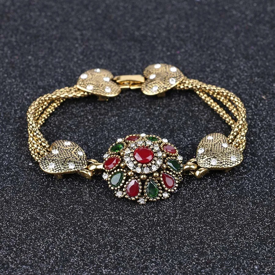 Tibetan Alloy Turkey Bracelet