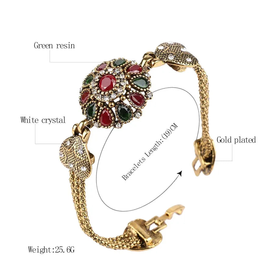 Tibetan Alloy Turkey Bracelet