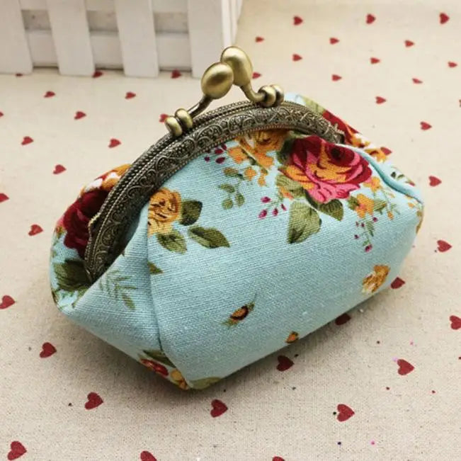 Mini Vintage Flower Purse