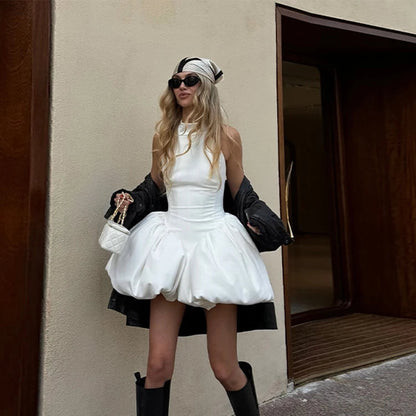 Sexy Bubble Hem Dress