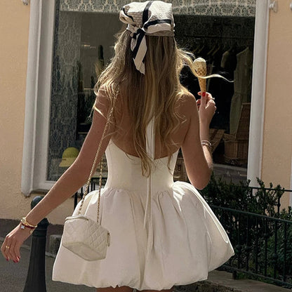 Sexy Bubble Hem Dress