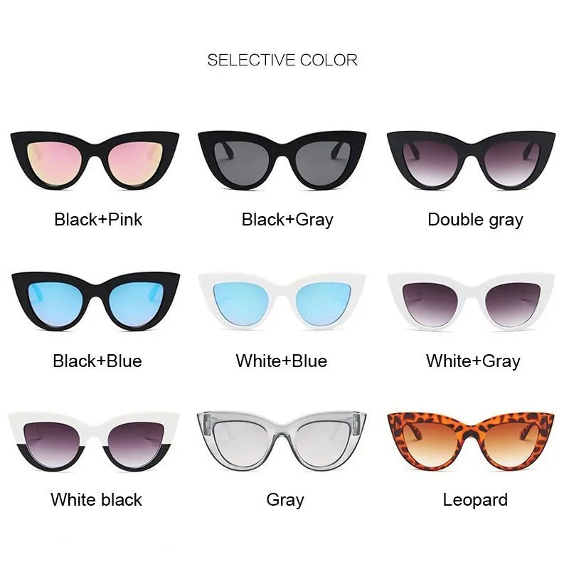 Designer Black Cat Glasses