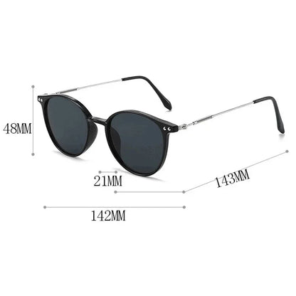 Round Vintage Sunglasses