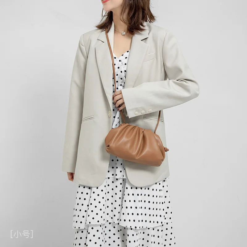 Soft PU Leather Shoulder Bag