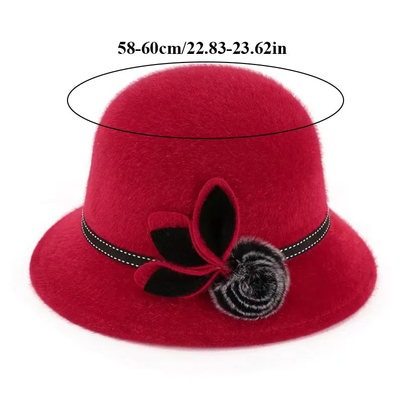 Elegant Mother’s Party Bowler Hat