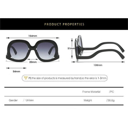 Oversized Vintage Designer Sunglasses