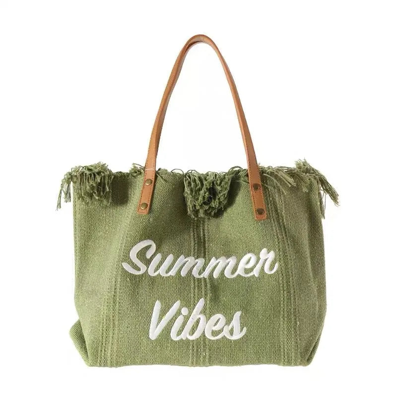 Fashion Beach Tote Bag