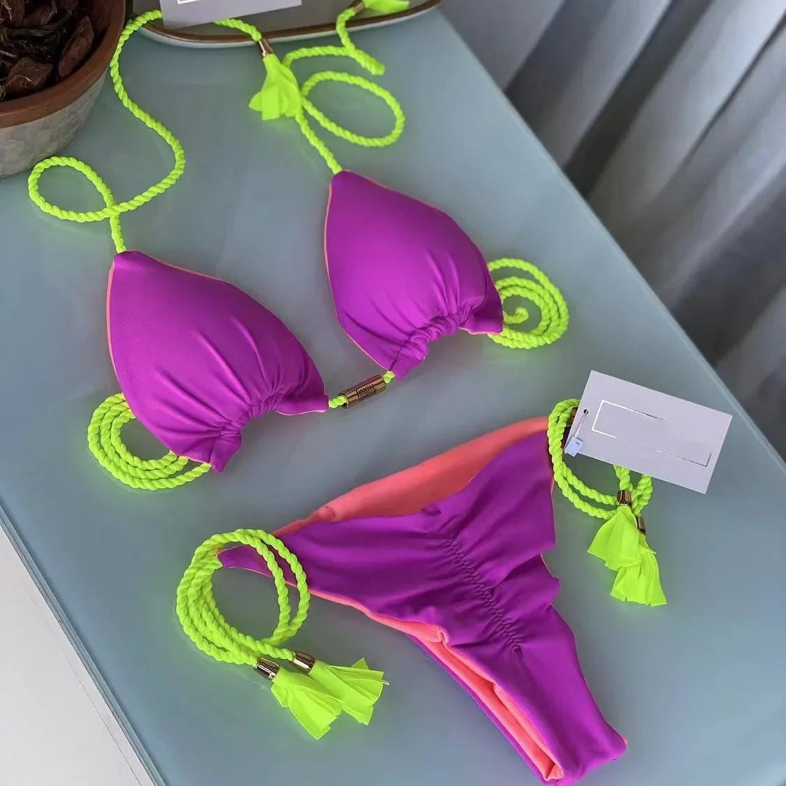 Women's Rope Bikini Set