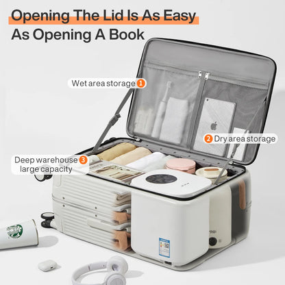 Mixi - Aluminum Frame Suitcase