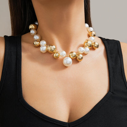 Statement Ball Chain Necklace