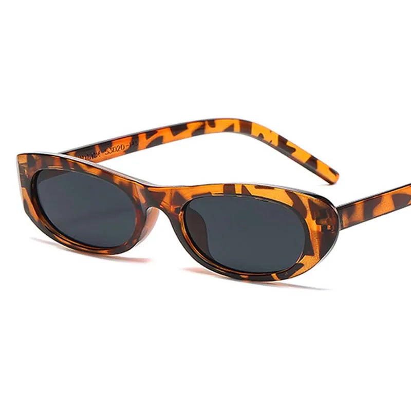 Trendy Oval Frame Sunglasses