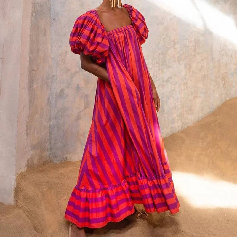 Striped Maxi Dress