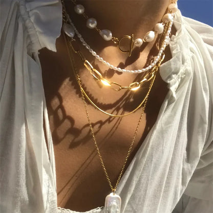 Vintage Multi-Level Chain Jewelry