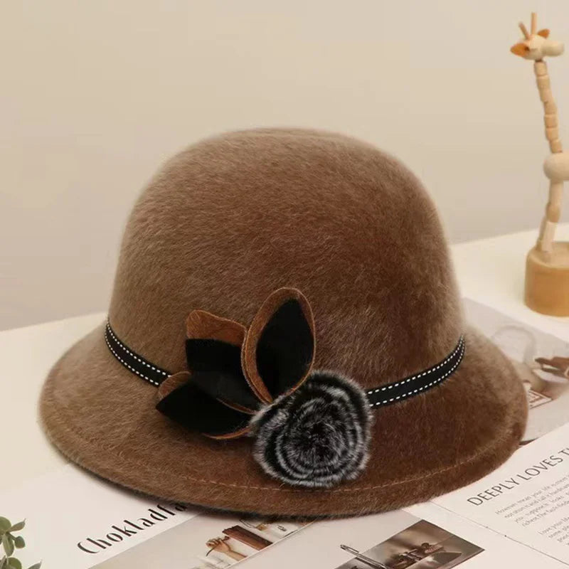 Elegant Mother’s Party Bowler Hat