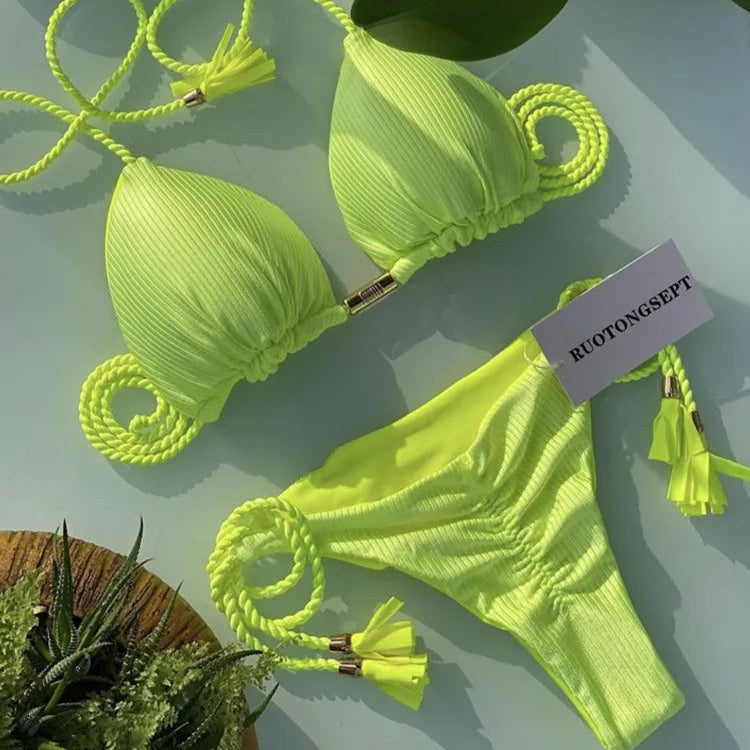 Women's Rope Bikini Set