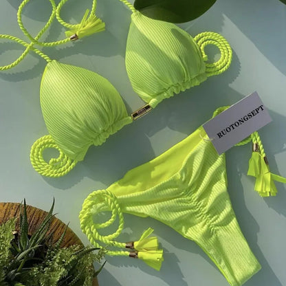 Women's Rope Bikini Set
