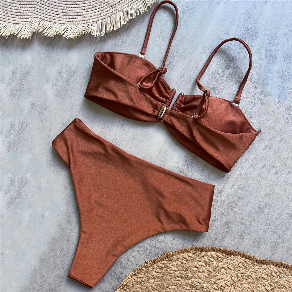 Sexy High Waist Bikini