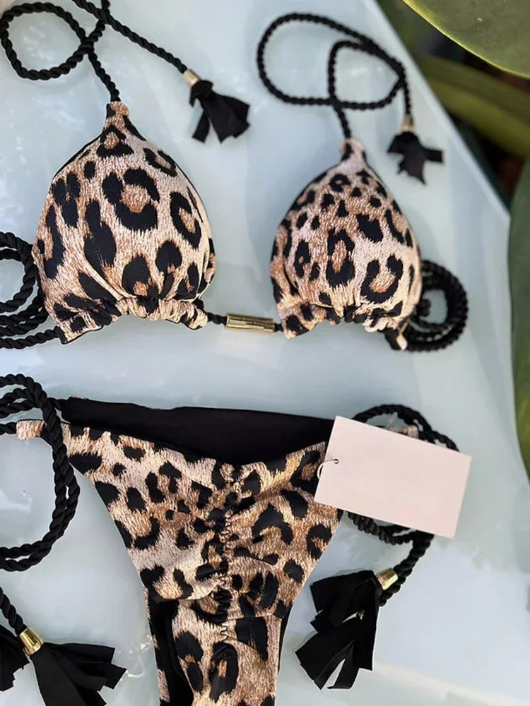 Sexy Triangle Bikini Set