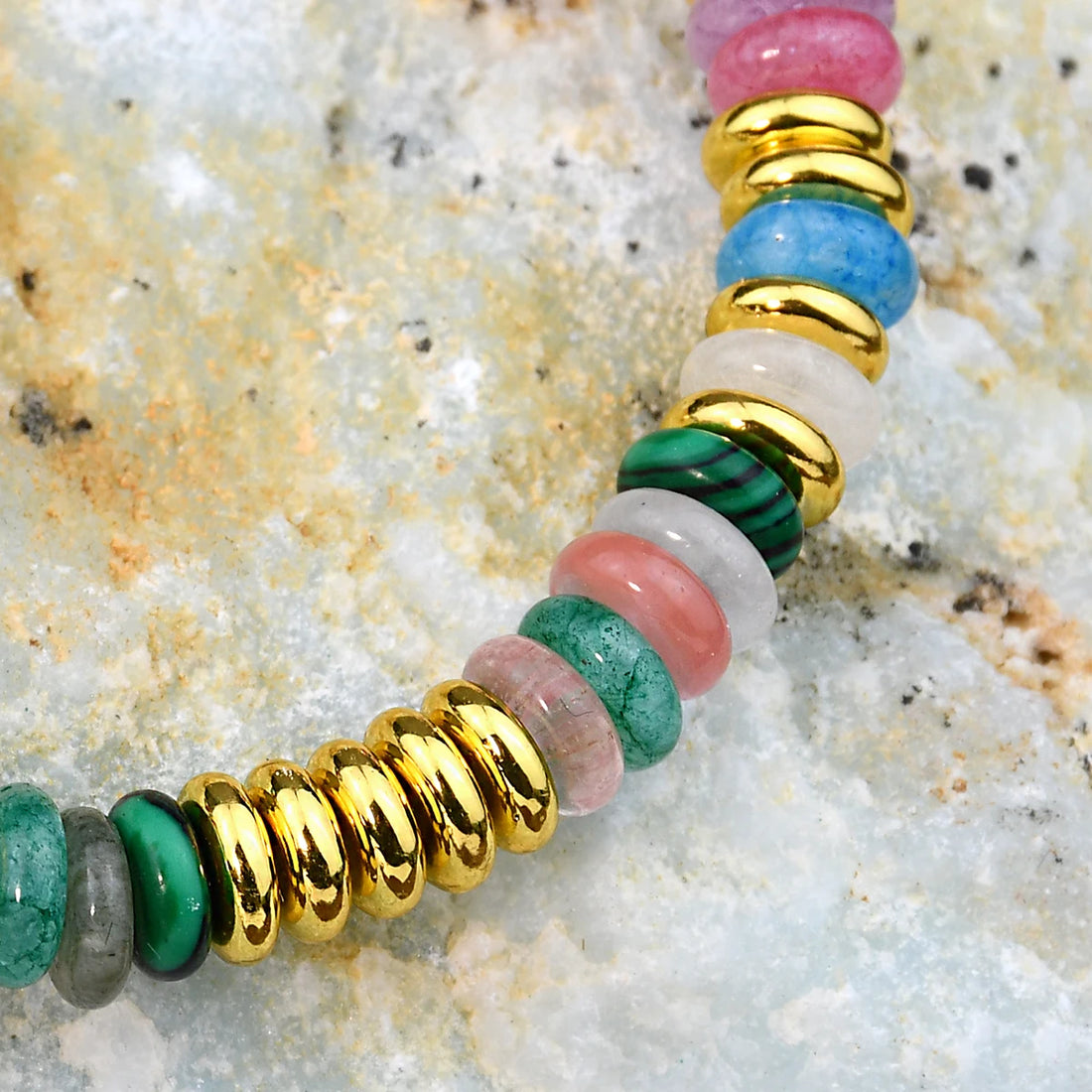 Natural Stone Mix Bracelet