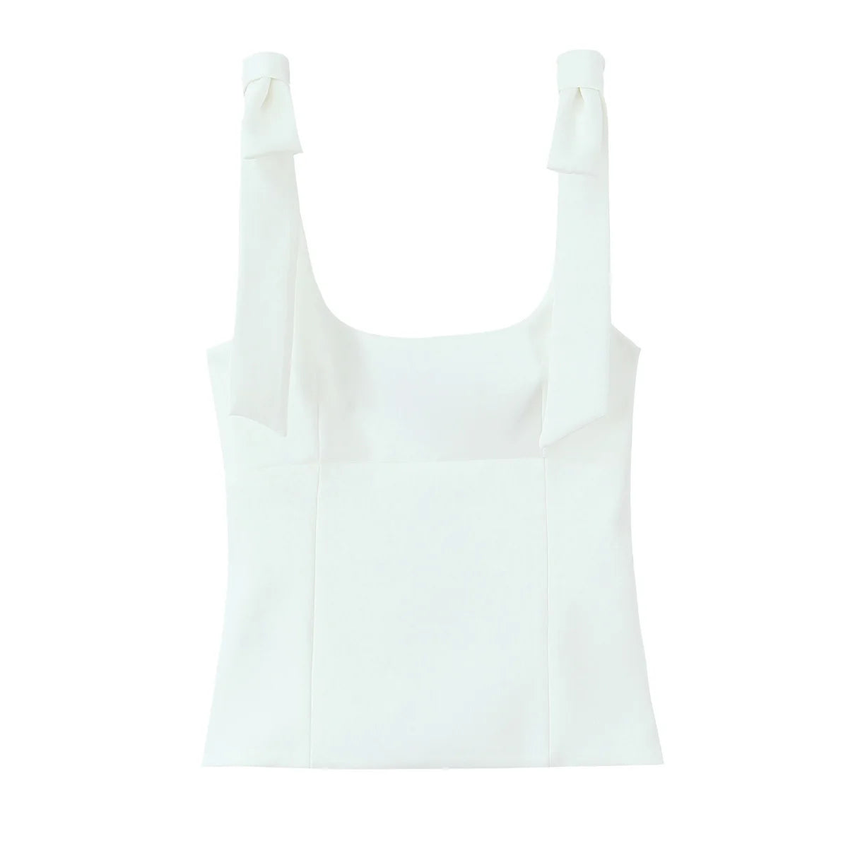 Sleeveless  Bow Tops