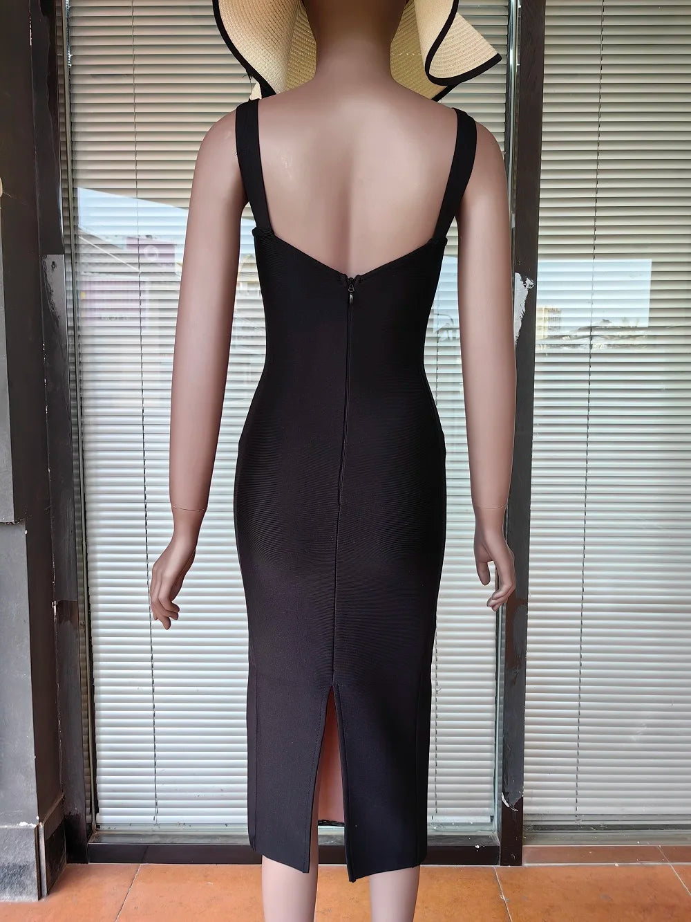 Luxury Drape Bandage Dress