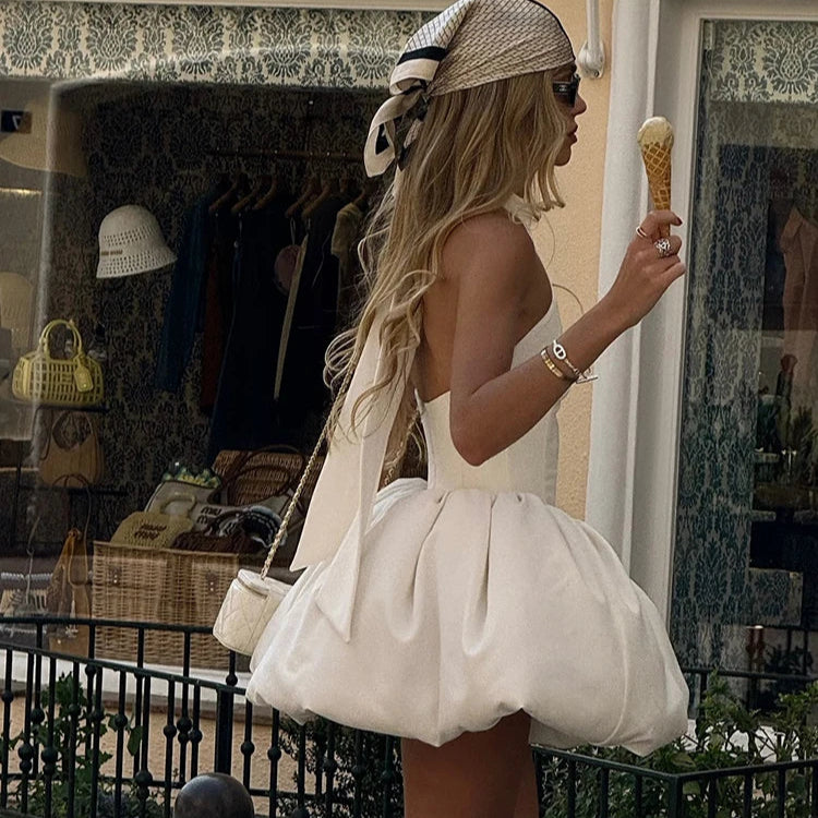 Sexy Bubble Hem Dress