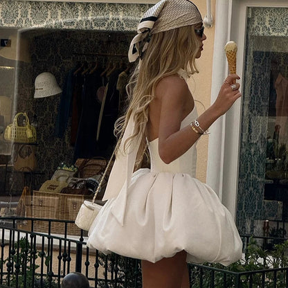 Sexy Bubble Hem Dress