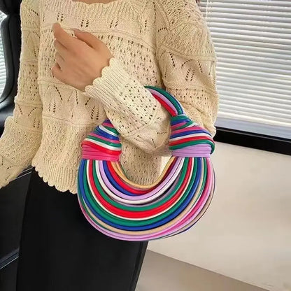 Luxury Gold Handwoven Bag