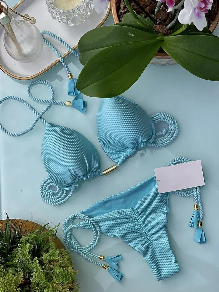 Women's Rope Bikini Set