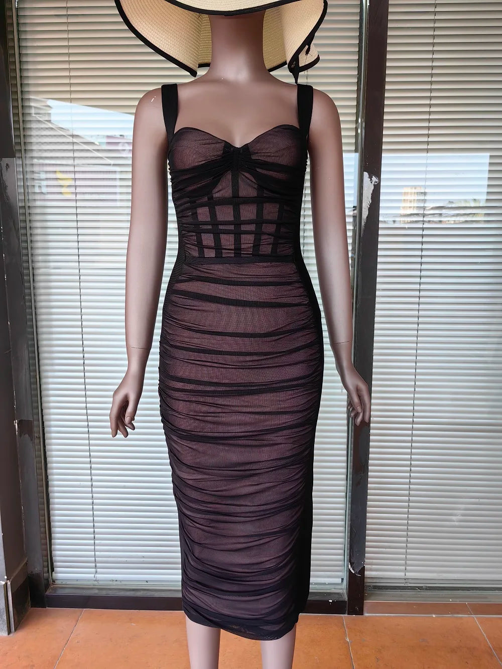 Luxury Drape Bandage Dress