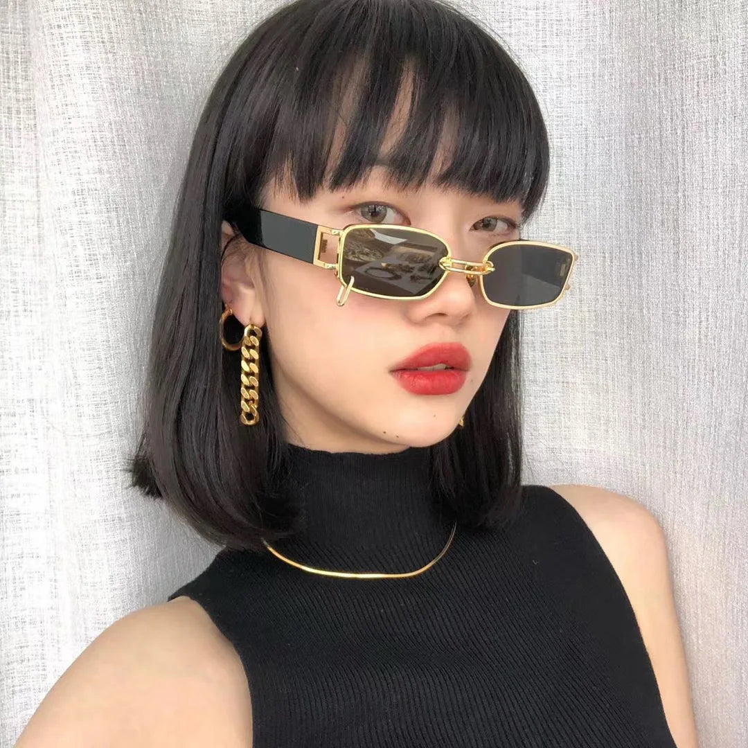 Trendy Gradient Mirror Shades