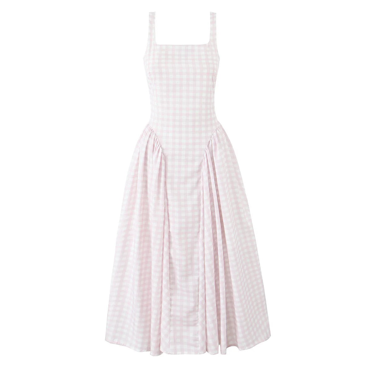 Plaid Sling Dress
