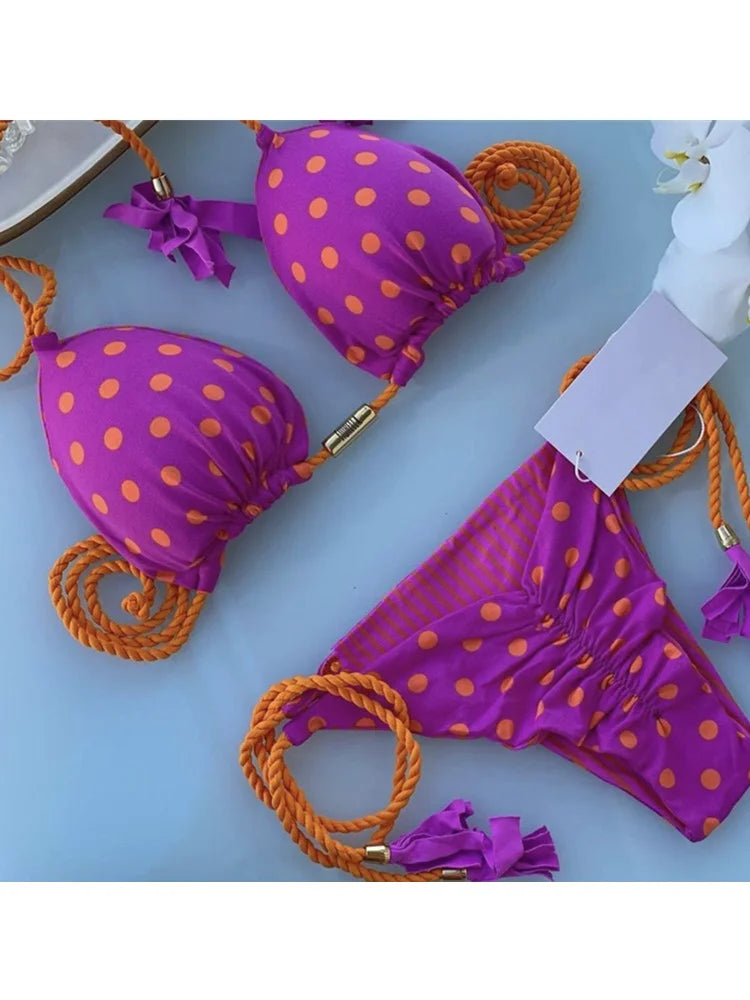 Women's Rope Bikini Set