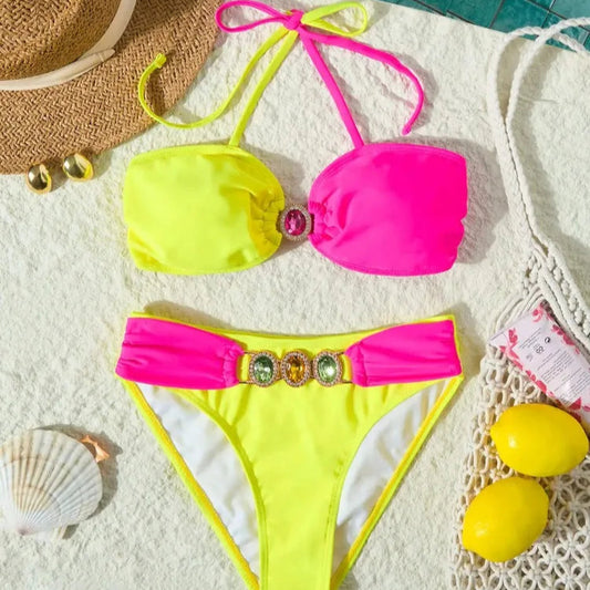Luxury Diamond Bikini Set