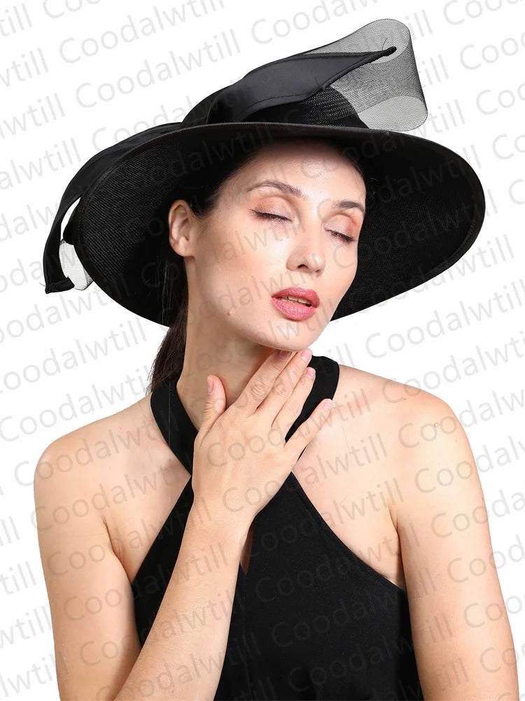 Women's Church Satin Fedora Hat