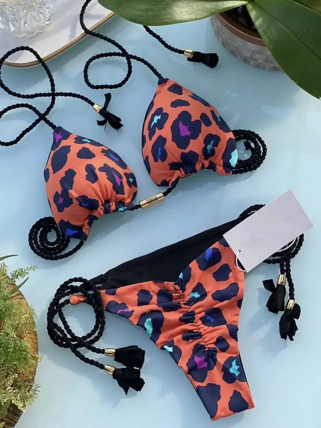 Sexy Triangle Bikini Set