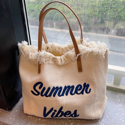 Fashion Beach Tote Bag