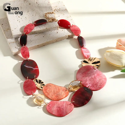 Luxury Colorful Bib Necklace