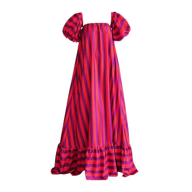 Striped Maxi Dress