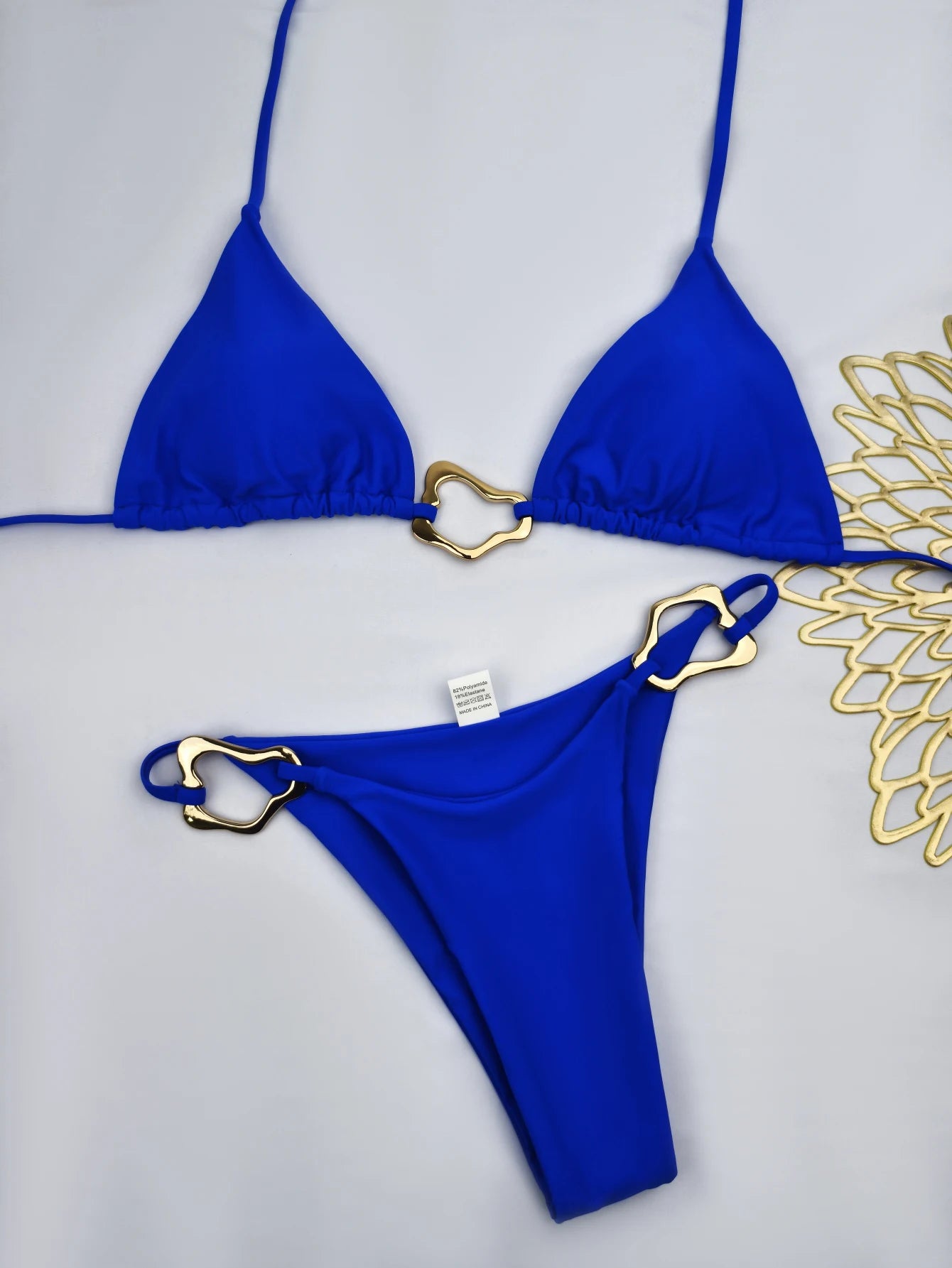 Sexy Lace-Up Bikini