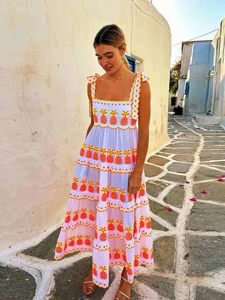 Halter Lace Up Dress