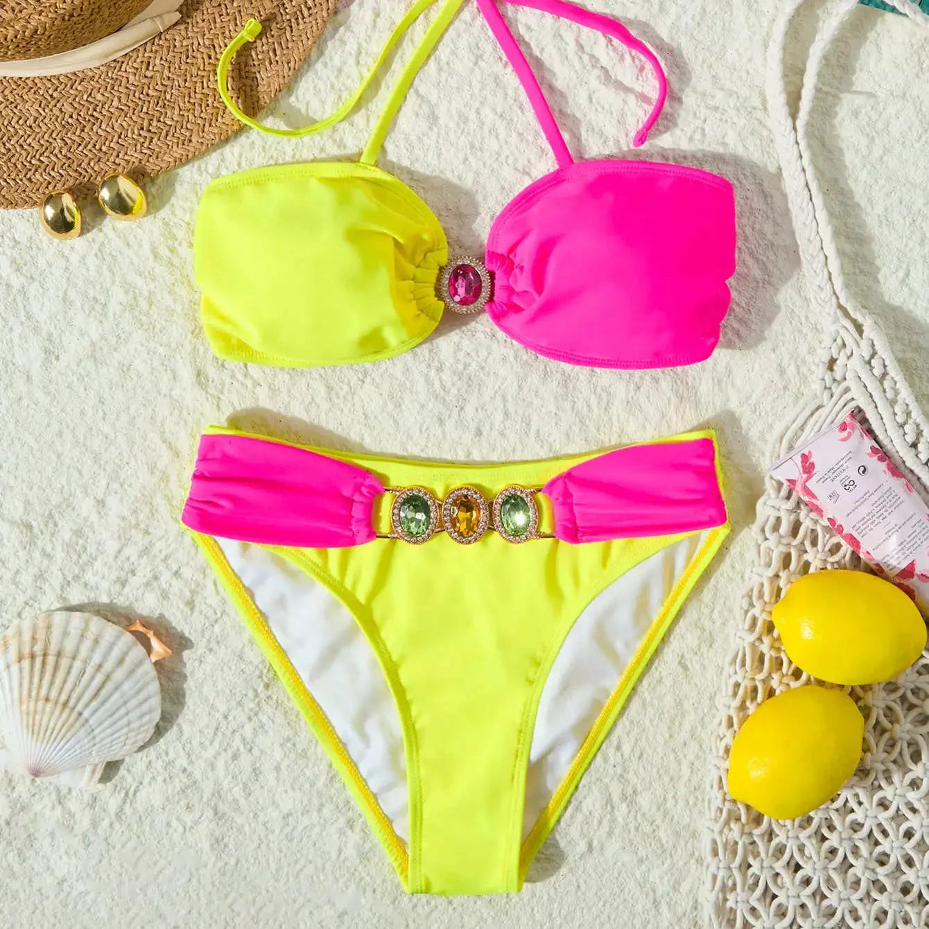 Luxury Diamond Bikini Set