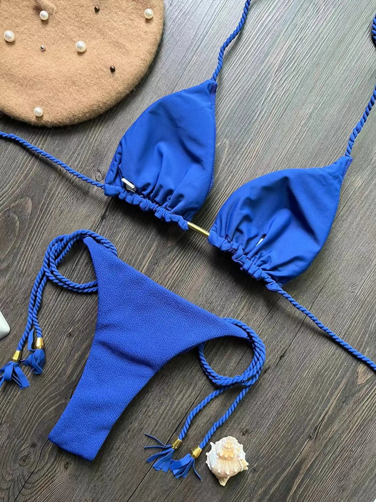 Braided Bandage Bikini Set