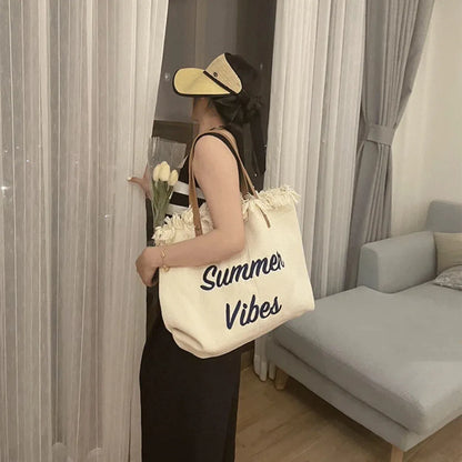 Fashion Beach Tote Bag