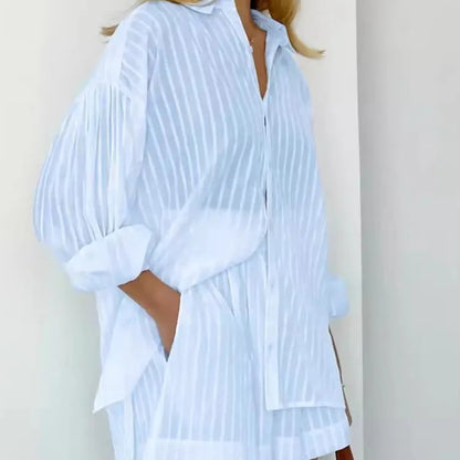 Summer Solid Cotton Set