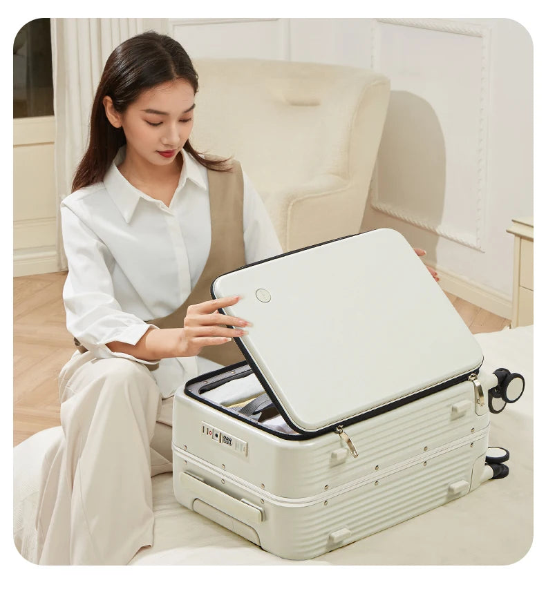 Mixi - Aluminum Frame Suitcase